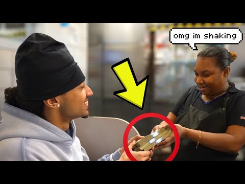 Asking Servers For Tip Back, Then Tipping 100x More!