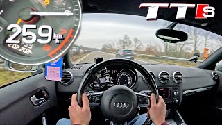 2008 Audi Tts | 259Km/H On German Autobahn