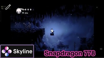 Skyline Emulator build 1341 | Hollow Knight | Snapdragon 778 |  gaming test.