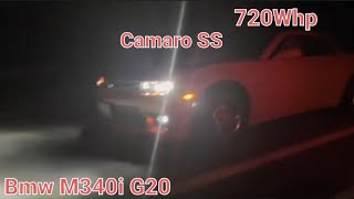 Bmw M340i G20 Stage 1+ vs Camaro Ss 720Whp