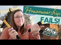 Avoid these Beginner Homeowner MISTAKES  - Ways I&#39;ve screwed up ALREADY