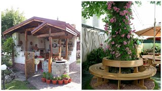 499 garden and backyard ideas! Examples of landscape design and decor!