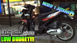 Modifikasi Honda Beat New Simple Babylook