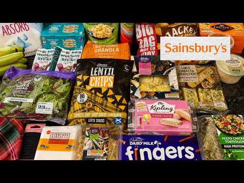 Sainsbury's Scotland Family Grocery Haul | What Did We Get This Week?