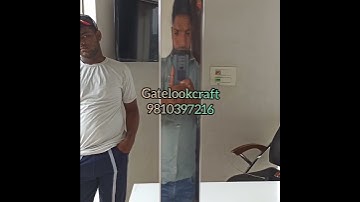 PVD partition gril sample by Hibza Sterling Interiors Pvt Ltd #pvdpartitiongril #pvdcoating #pvdgril