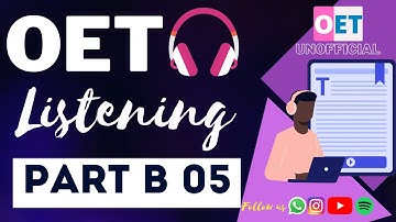 OET Listening PART B Test 05 _NEW_Nurses and doctors -2023