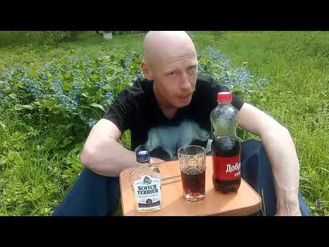 Коктейль Виски-кола. К - классика. #коктейль #весна #обзор #природа
