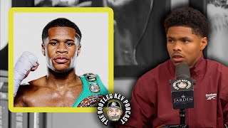 Shakur Stevenson on Devin Haney's Excuses to Avoid Fight Contract