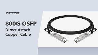 800G Direct Attach Copper Cable | OSFP Solution for HPC and AI Networks