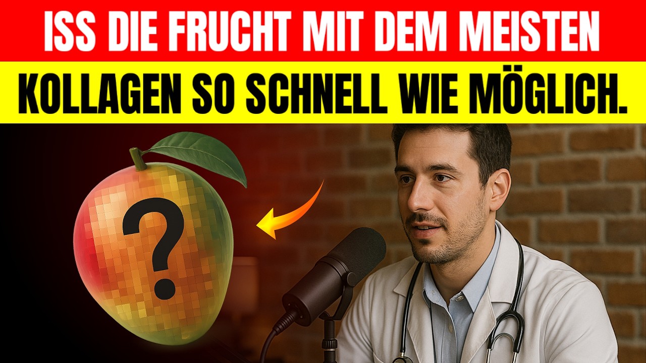 Stärke Deine BEINE Und Knie. 8 Früchte Die Schwäche Mit Kollagen BESEITIGEN.