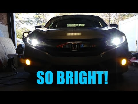 2016 Honda Civic HID Install DIY