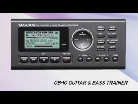 tascam-gb-10-guitar-/-bass-trainer-/-recorder