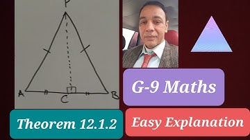 Class-9 Math | Theorem # 12.1.2 | 9th class chapter 12 theorems | brainybites