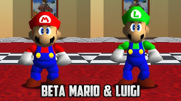 ⭐ Super Mario 64 PC Port - Beta Mario & Luigi