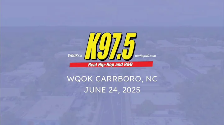 WQOK Carrboro, NC (K97.5) | Hourly Station ID | June 24, 2025