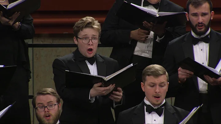 UNT A Cappella Choir: Jake Runestad - Let My Love Be Heard (2014)