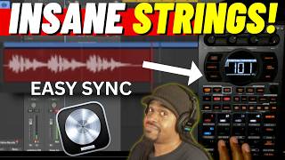 Logic Pro Synced SP‑404MKII + Realistic Instrument X Strings (Instrument X)