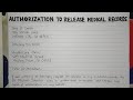 How To Write An Authorization Letter to Release Medical Records Steps Guide | Writing Practices