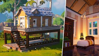 Making a Simple House in Fortnite Lego