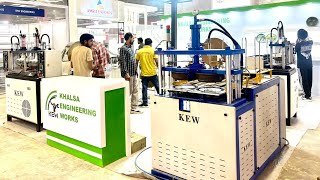 Packplus 2025 Exhibition L High Speed Hydraulic Paper Plate Machine L Khalsa Engineering Works
