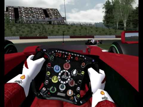 This is the F1 2009 mod for GTR2 with HDR and the 7.04 km (4.3 mi) Ciruit of Spa Francorchamps, Belgium, from Wikipedia current World Lap Record 1:47.930 ( Kimi RÃ¤ikkÃ¶nen, Ferrari, 2008) ---===Download ===-- F1 2009 2.1 for GTR2 hsw.hu ---===============--- [Edit] please remove the space youtube added after "/gtr2/mod/F12009forGTR2V" and before "2.1byPo911.rar" Some History... Over the years, the Spa course has been modified several times. The track was originally 15 km (9.3mi) long, but after World War II, the track had some changes wich continued on until 1979 and finally 2008. The circuit probably demonstrates the importance of driver skill more than any other in the world. The Scuderia Ferrari Marlboro F1 Team (Past and Present) Felipe Massa Kimi Raikkonen Luca Badoer Marc Gene Luca Baldisserri Stefano Domenicali Aldo Costa Mario Almondo Gilles Simon Nicholas Tombazis Rob Smedley Chris Dyer M Schumacher Montezemolo Jean Todt Rory Byrne Ross Brawn Rubens Barrichello Paolo Martinelli