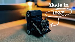 First Time Shooting With a 88-year-old Folding Film Camera | Zeiss Ikon Nettar 515
