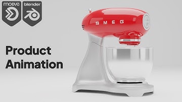 Blender Product Animation - SMEG
