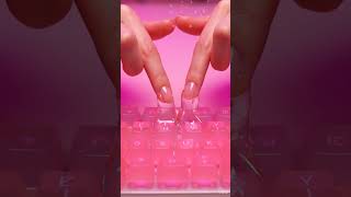 💕 Pink Honey Keyboard ASMR #aiasmr