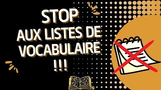 Comment apprendre du vocabulaire en arabe