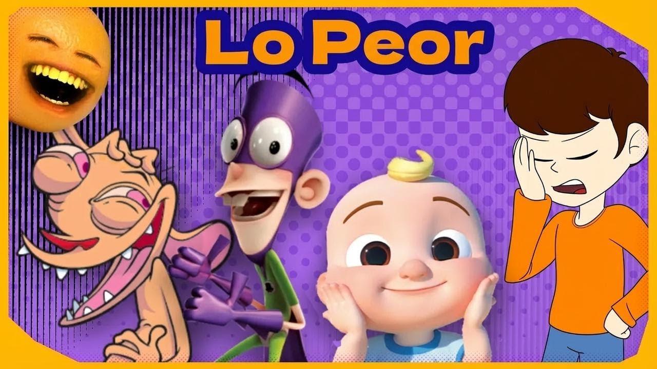 Los peores caricaturas que he reseñado