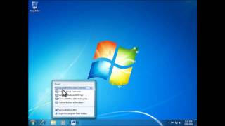 Office 2010 - Pinning Office Apps screenshot 4