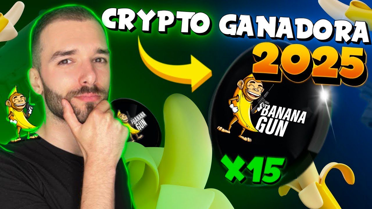 ESTA CRIPTOMONEDA DARÁ MUCHO DINERO en el MERCADO ALCISTA ✅ Análisis de  BANANA GUN en ESPAÑOL