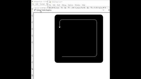 Instagram Logo using Python Turtle #shorts #youtubeshorts #python  #pythonturtle   #coding #trending