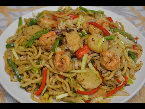 Udon Noodles Xo Sauce