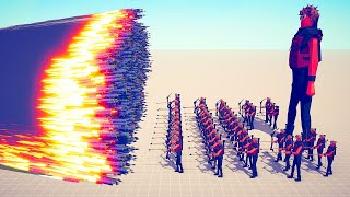 HAWKEYE ARMY + GIANT vs 20x SHIELDS + 20x RANGE + EVERY GOD - Totally Accurate Battle Simulator TABS