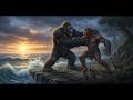 the epic battle that shakes skull island kong vs the beast