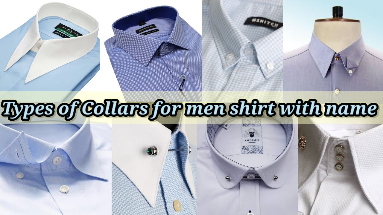 Types of Collars for men with name
