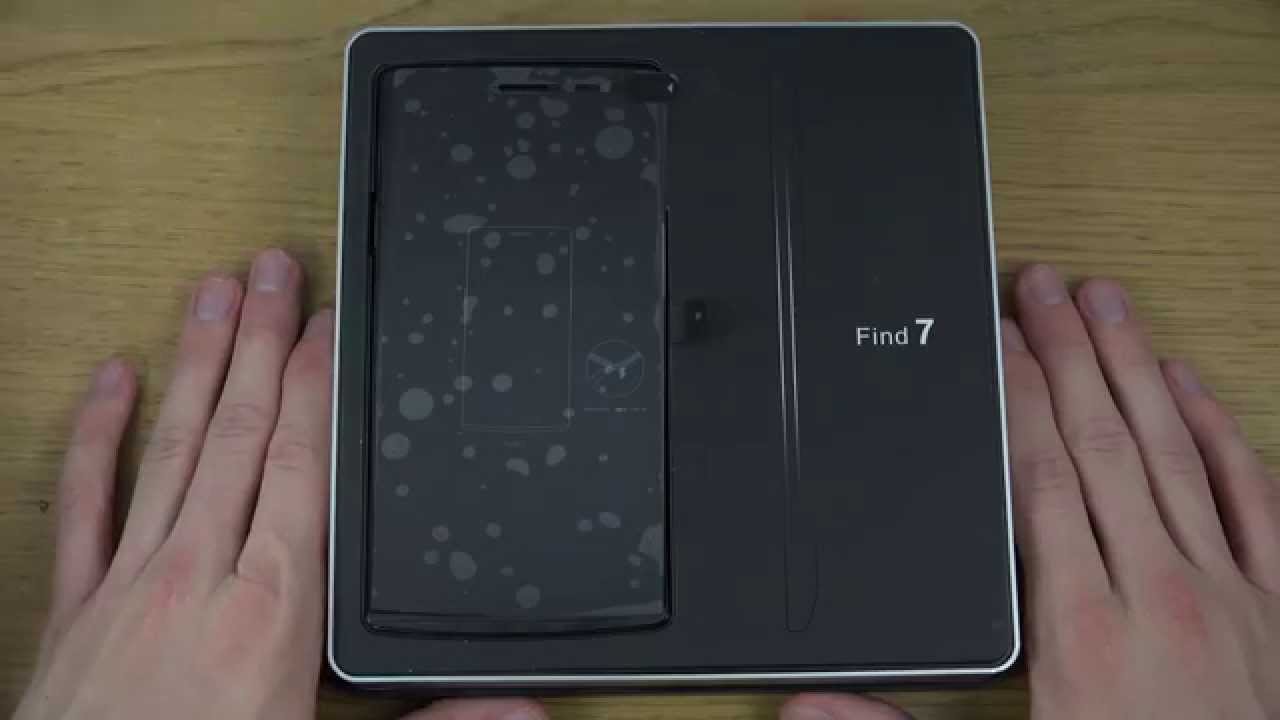 Oppo Find 7 - Unboxing (4K)