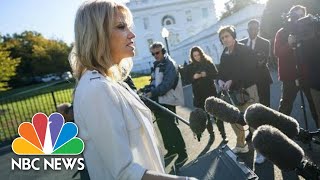 Kellyanne Conway Brands Question On Trump Fear Stoking As Sesame Street 'Word Of The Day' | NBC News