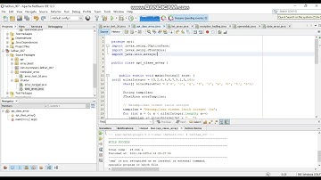 Pengujian topik/materi Ch #7-4 : OOP Array List JAVA *
