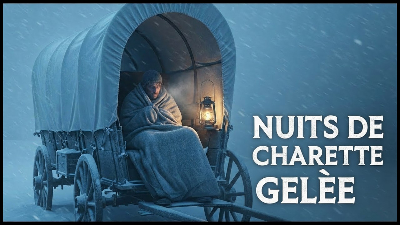 Ce que c’était de dormir dans une roulotte couverte pendant les tempêtes de neige (1800s)