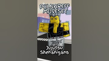 POLNAREFF MOVESET IN JJS #skillbuilder #jujutsushenanigans #jjs