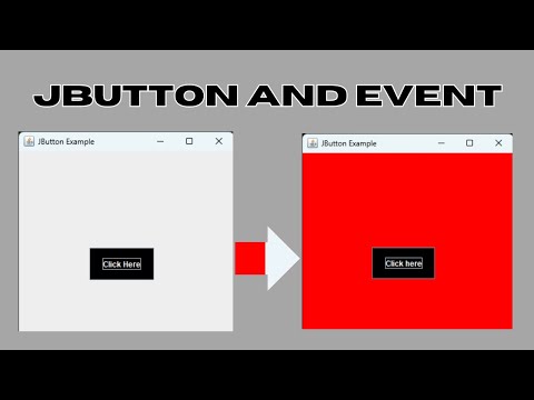 JButton in java | JButton Event Handle in JAVA