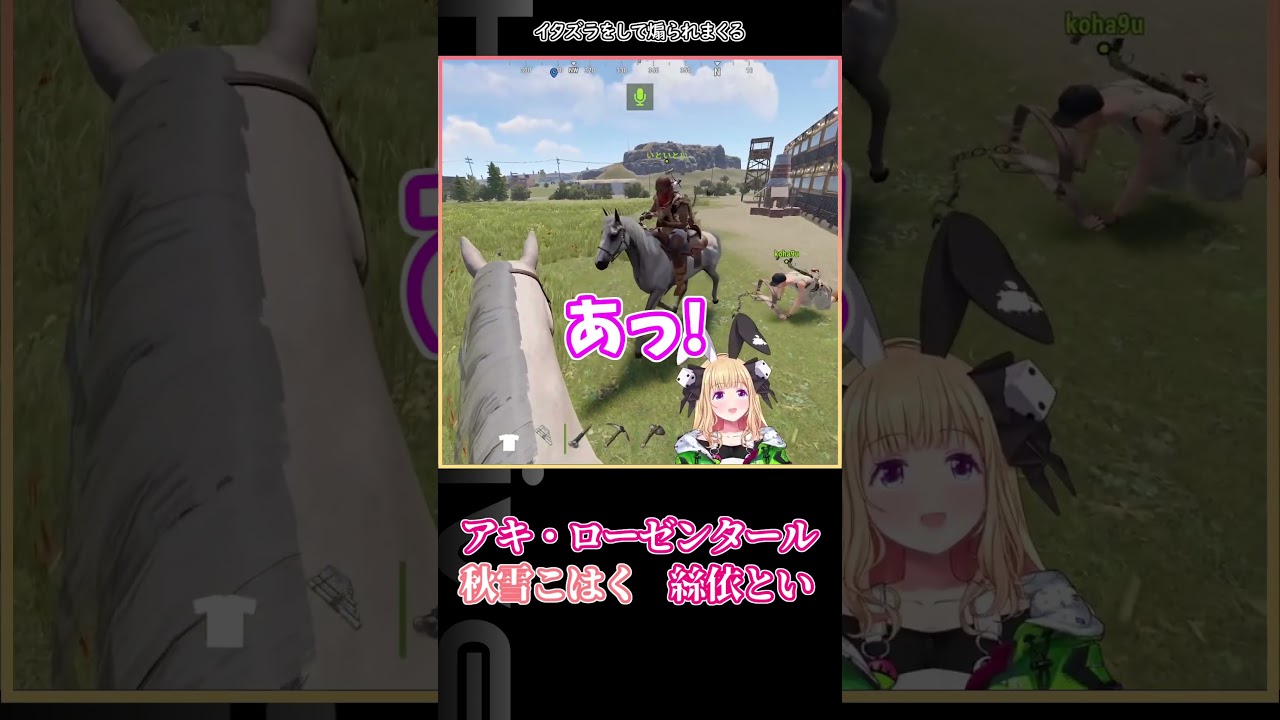 イタズラして煽られる　#VCR RUSTⅡ