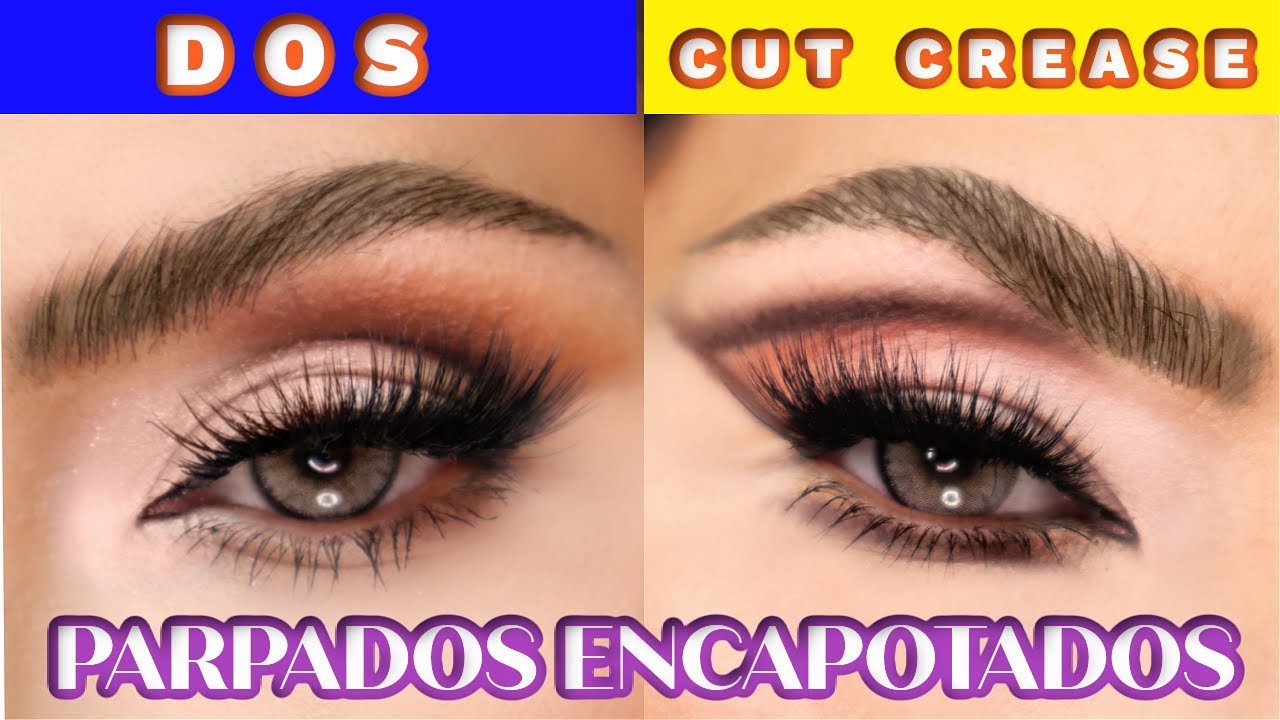 2  Cut Crease para PARPADOS ENCAPOTADOS  👁️ hooded eyes | auroramakeup
