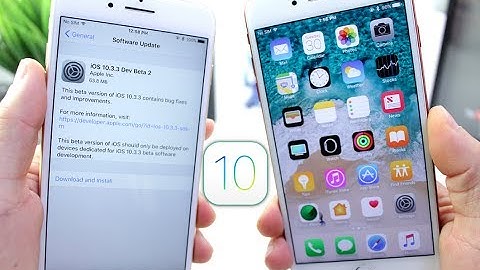 iOS 10.3.3 Beta 2 is out ! What