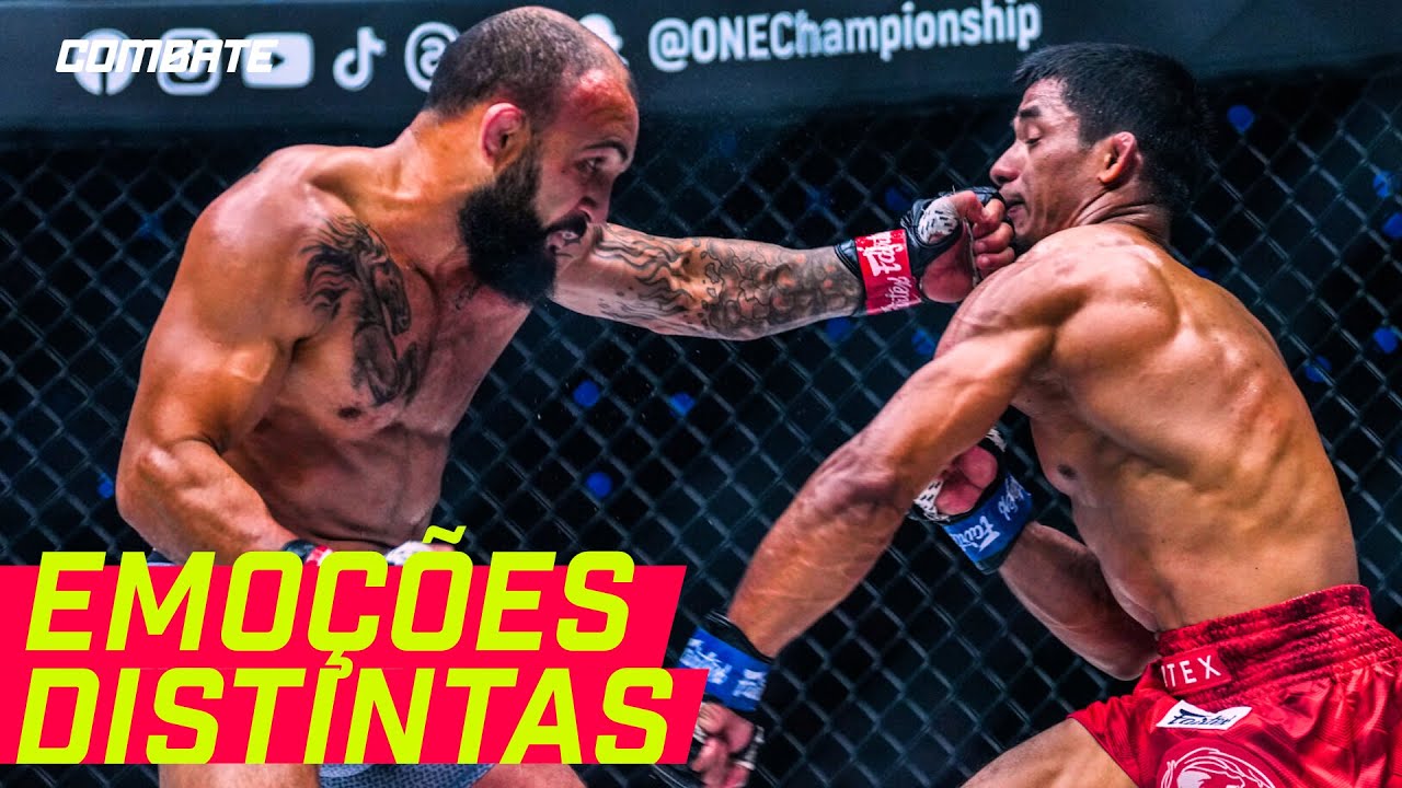 LINEKER VENCE, MAS ALLYCIA PERDE DISPUTA DE TÍTULO NO ONE | MELHORES MOMENTOS | Combate.globo