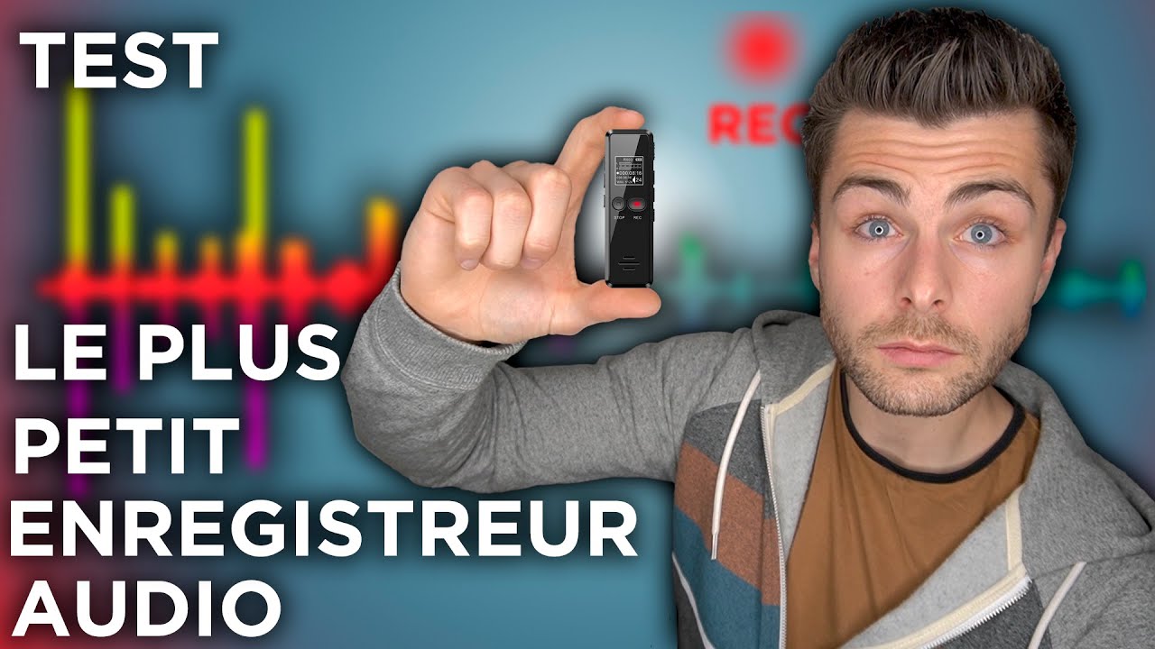 MINI ENREGISTREUR AUDIO [TSCHISEN] - Une bonne qualité pour 30€? - TestNologie