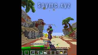 clean totem pop spear mace  #minecraft #texturepvp #bedwars #hiveskywars #gaming #mincraftpvp #pvp