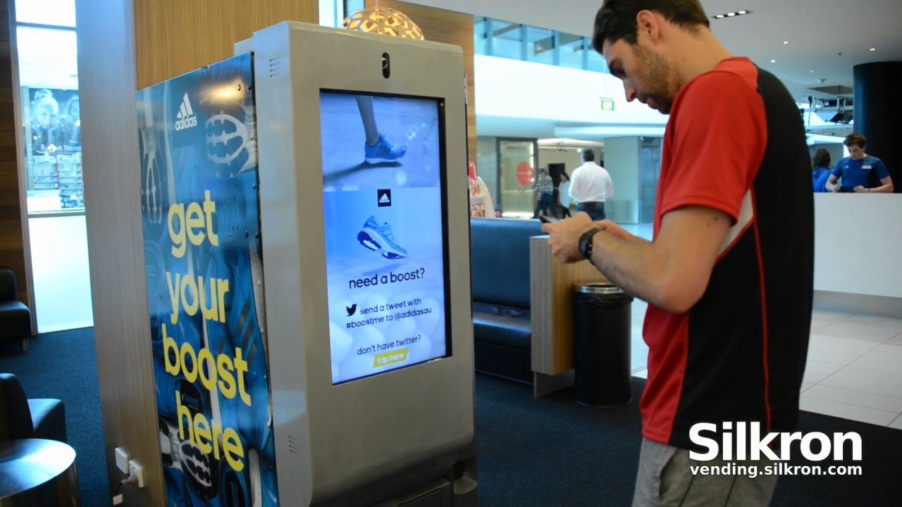 Australia Adidas Twitter Vending Machine Youtube - fanta vending machine roblox